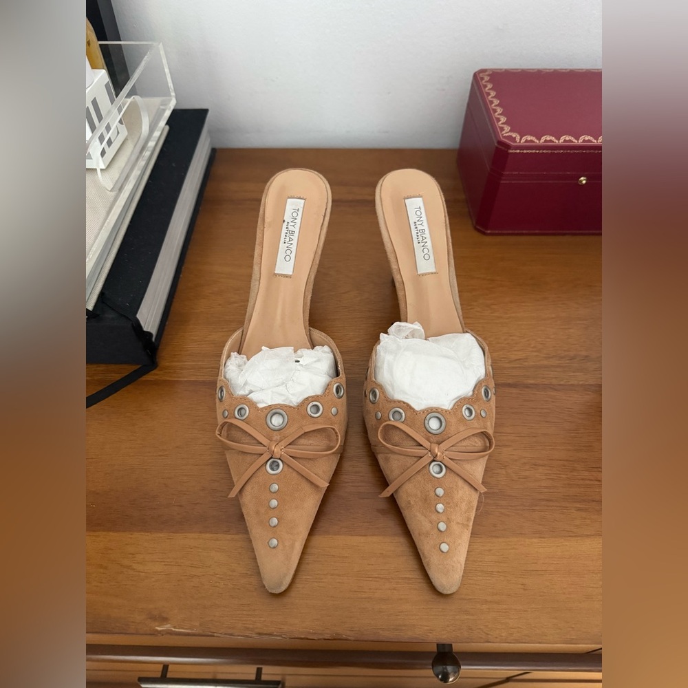 Tony Bianco Kitten Mules